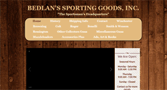 Desktop Screenshot of bedlans.com